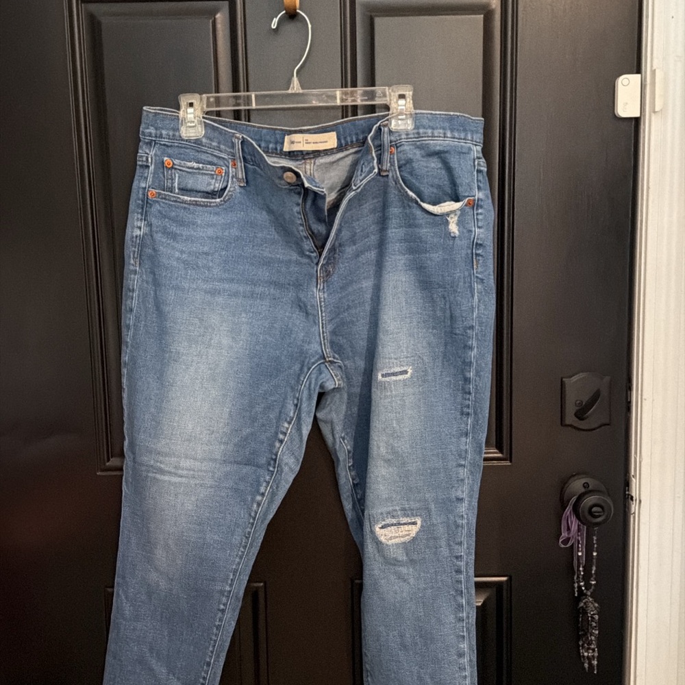 GAP Classic Blue Ripped Jeans